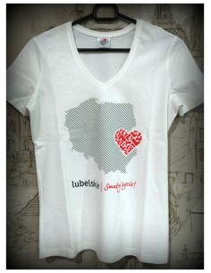 Koszulka Lubelskie. Smakuj życie! Damska 2