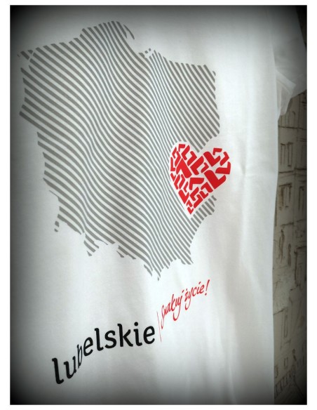Koszulka Lubelskie. Smakuj życie! Damska