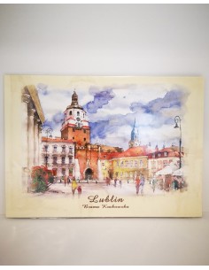 Reprodukcja Akwareli Brama Krakowska