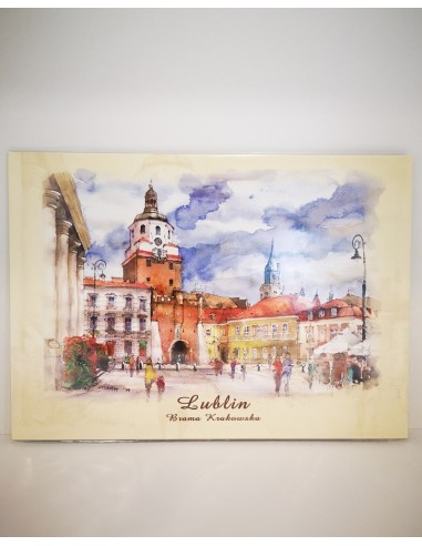 Reprodukcja Akwareli Brama Krakowska