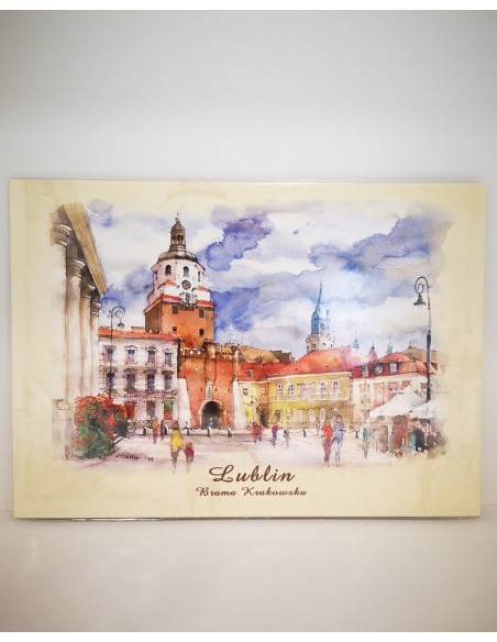 Reprodukcja Akwareli Brama Krakowska