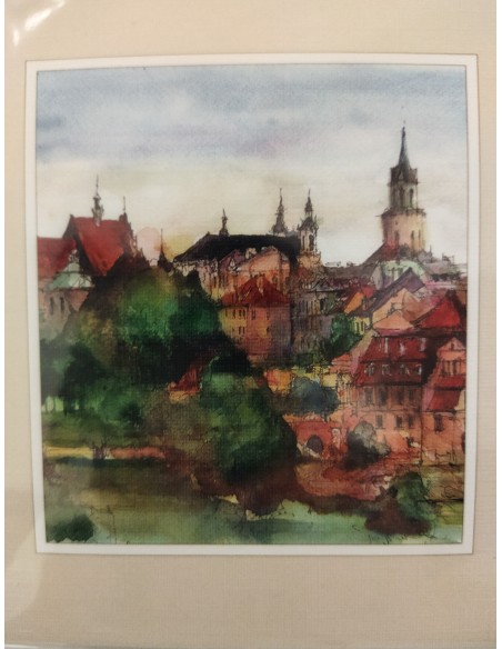 Reprodukcja akwarela Lublin (3 w 1) II