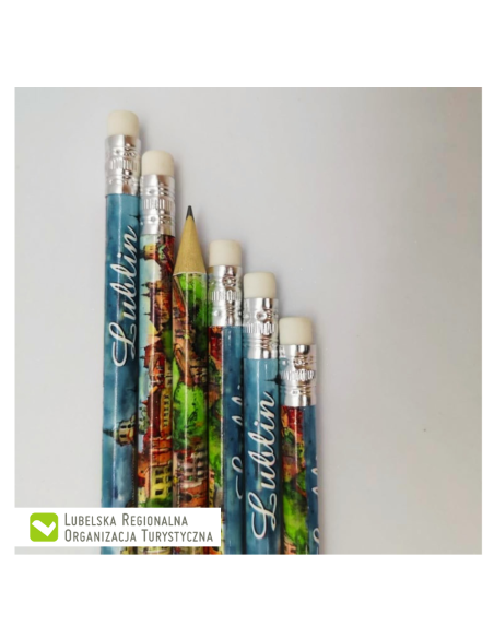 Ołówki Lublin - zestaw 6 szt.