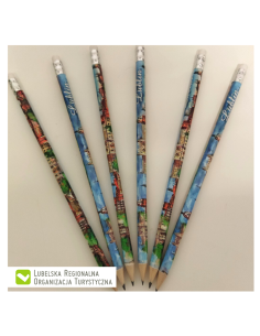 Ołówki Lublin - zestaw 6 szt. 2