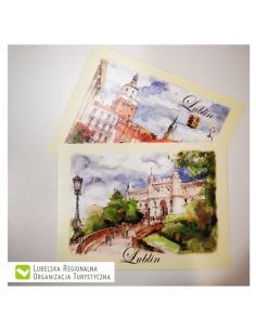 Zestaw dwóch widokówek