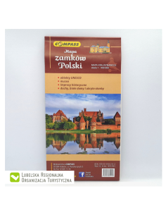 Mapa zamków Polski Wyd. Compass 2