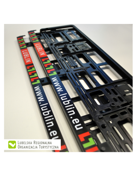 Ramki pod tablice rejestracyjne - Lublin