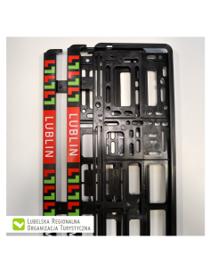 Ramki pod tablice rejestracyjne - Lublin 2