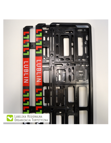 Ramki pod tablice rejestracyjne - Lublin