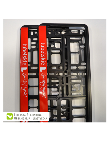 Ramki pod tablice rejestracyjne - Lubelskie....