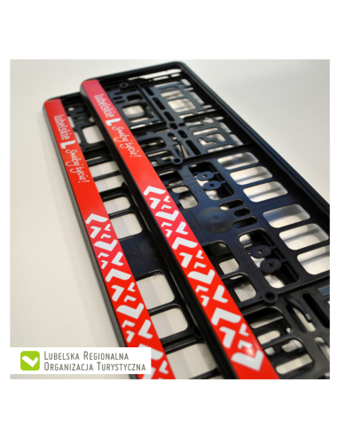 Ramki pod tablice rejestracyjne - Lubelskie....