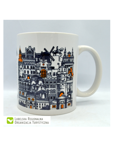 Kubek Lublin - grafika