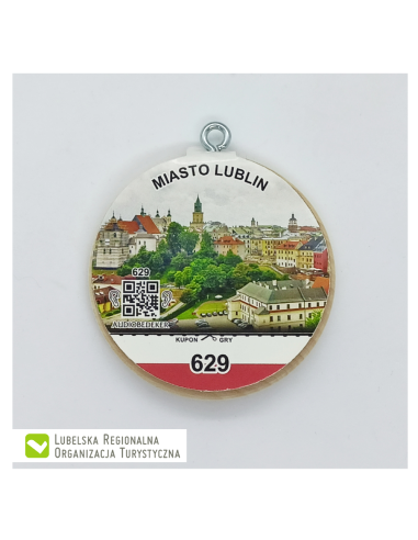 Znaczek Turystyczny - Miasto Lublin