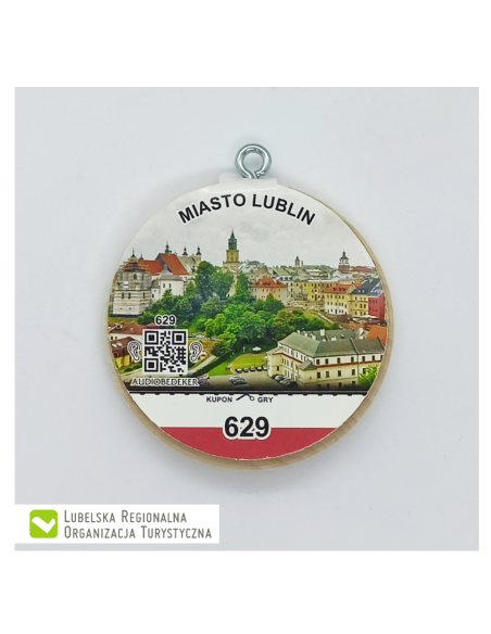 Znaczek Turystyczny - Miasto Lublin