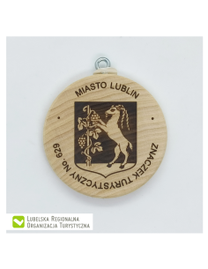 Znaczek Turystyczny - Miasto Lublin