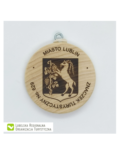 Znaczek Turystyczny - Miasto Lublin