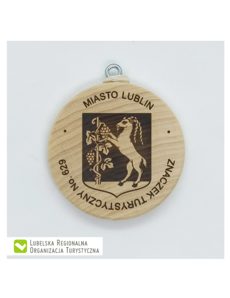 Znaczek Turystyczny - Miasto Lublin