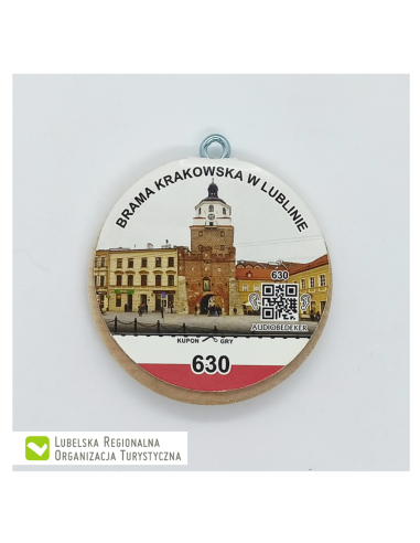 Znaczek Turystyczny - Brama Krakowska