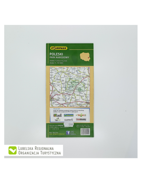 Poleski Park Narodowy - mapa, wyd. Compass