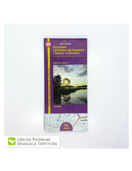 Pojezierze Łęczyńsko-Włodawskie i Dolina Tyśmienicy - mapa, wyd. Kartpol