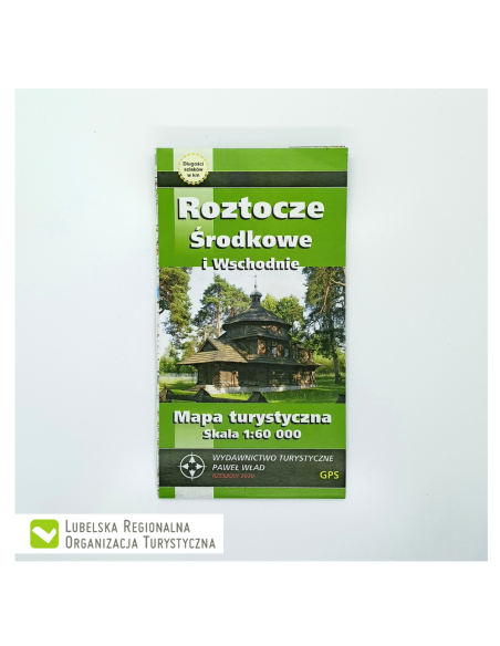 Roztocze Środkowe i Wschodnie - mapa, Wydawnictwo Turystyczne Paweł Wład