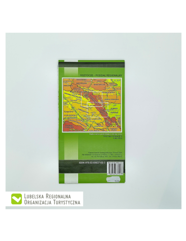 Roztocze Środkowe i Wschodnie - mapa,...