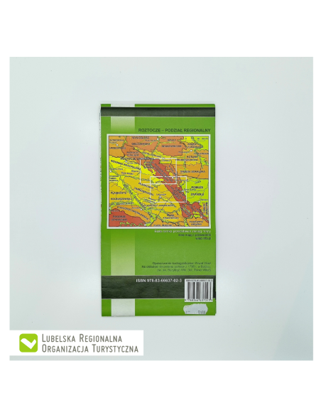 Roztocze Środkowe i Wschodnie - mapa, Wydawnictwo Turystyczne Paweł Wład