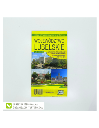 Województwo lubelskie - mapa, wyd. BiK