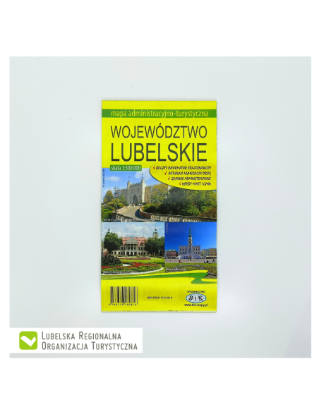 Województwo lubelskie - mapa, wyd. BiK