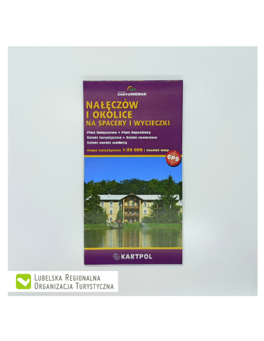 Nałęczów i okolice - mapa, wyd. Kartpol