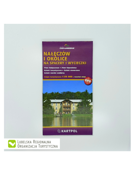 Nałęczów i okolice - mapa, wyd. Kartpol