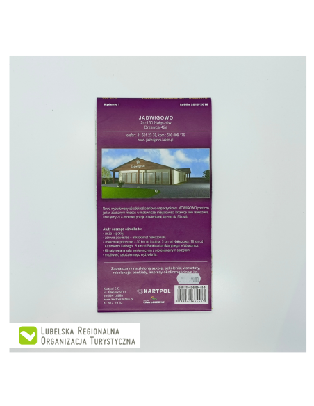 Nałęczów i okolice - mapa, wyd. Kartpol