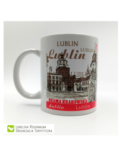 Kubek z zabytkami Lublina 2