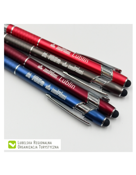 Długopisy z końcówką do ekranów dotykowych